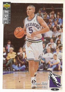 1995-96 Collector's Choice Argentina Stickers #59 Jason Kidd Front