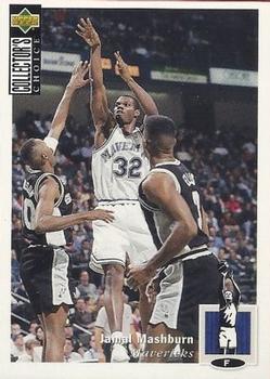 1995-96 Collector's Choice Argentina Stickers #61 Jamal Mashburn Front