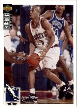 1995-96 Collector's Choice Argentina Stickers #68 Jalen Rose Front