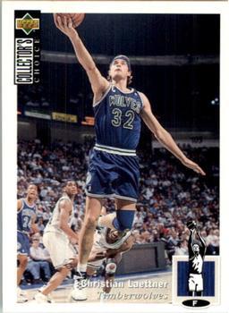 1995-96 Collector's Choice Argentina Stickers #85 Christian Laettner Front
