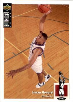 1995-96 Collector's Choice Argentina Stickers #208 Juwan Howard Front