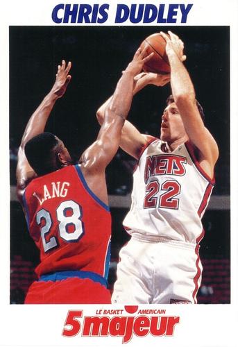 1991-93 5 Majeur Magazine France #NNO Chris Dudley Front