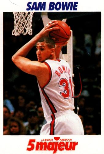 1991-93 5 Majeur Magazine France #NNO Sam Bowie Front