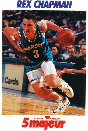 1991-93 5 Majeur Magazine France #NNO Rex Chapman Front