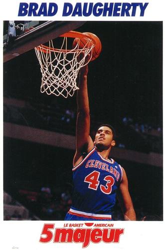 1991-93 5 Majeur Magazine France #NNO Brad Daugherty Front
