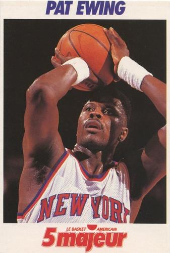 1991-93 5 Majeur Magazine France #NNO Patrick Ewing Front