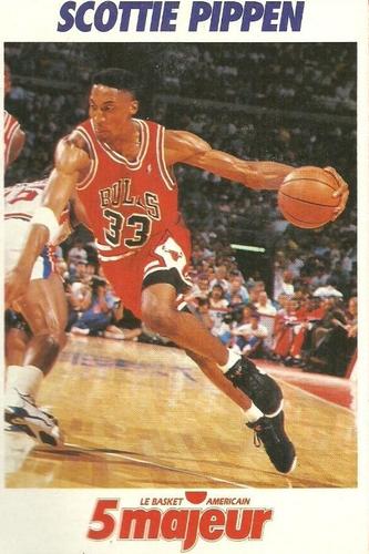 1991-93 5 Majeur Magazine France #NNO Scottie Pippen Front