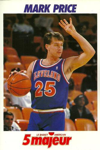 1991-93 5 Majeur Magazine France #NNO Mark Price Front