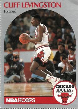 1990 Hoops Team Night Chicago Bulls #NNO Cliff Levingston Front