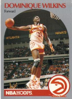 1990 Hoops Team Night Atlanta Hawks #NNO Dominique Wilkins Front