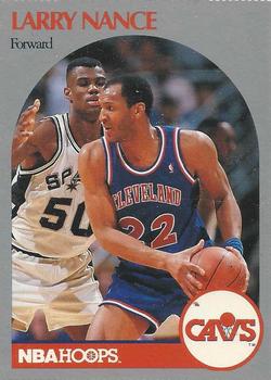1990 Hoops Team Night Cleveland Cavaliers #NNO Larry Nance Front