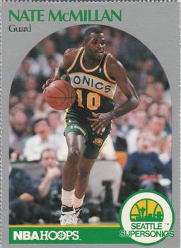 1990 Hoops Team Night Seattle SuperSonics #NNO Nate McMillan Front