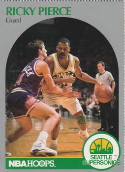 1990 Hoops Team Night Seattle SuperSonics #NNO Ricky Pierce Front