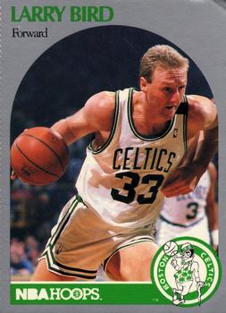 1990 Hoops Team Night Boston Celtics #NNO Larry Bird Front
