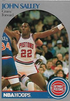 1990 Hoops Team Night Detroit Pistons #NNO John Salley Front