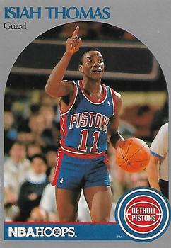 1990 Hoops Team Night Detroit Pistons #NNO Isiah Thomas Front