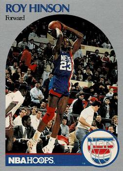 1990 Hoops Team Night New Jersey Nets #NNO Roy Hinson Front
