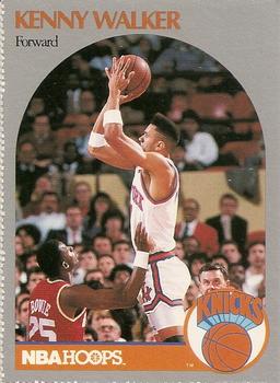 1990 Hoops Team Night New York Knicks #NNO Kenny Walker Front
