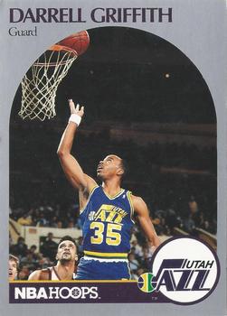 1990 Hoops Team Night Utah Jazz #NNO Darrell Griffith Front
