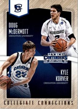 2015 Panini Contenders Draft Picks - Collegiate Connections #3 Doug McDermott / Kyle Korver Front