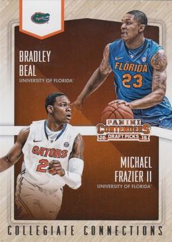 2015 Panini Contenders Draft Picks - Collegiate Connections #6 Bradley Beal / Michael Frazier II Front