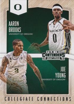 2015 Panini Contenders Draft Picks - Collegiate Connections #19 Aaron Brooks / Joe Young Front