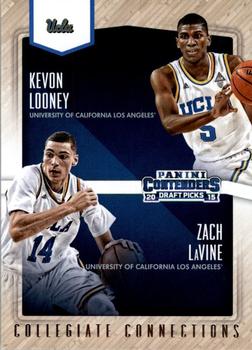 2015 Panini Contenders Draft Picks - Collegiate Connections #23 Kevon Looney / Zach LaVine Front