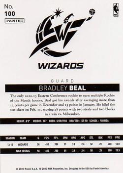 2013-14 Panini NBA (International) #100 Bradley Beal Back