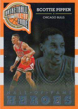 2013-14 Panini NBA (International) - Hall of Fame Heroes #22 Scottie Pippen Front