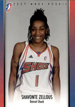 2009 Rittenhouse WNBA Series 2 #RC11 Shavonte Zellous Front