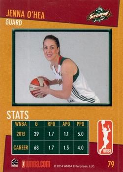 2014 Rittenhouse WNBA #79 Jenna O'Hea Back