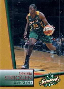 2014 Rittenhouse WNBA #81 Shekinna Stricklen Front