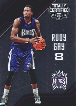 2015-16 Panini Totally Certified #7 Rudy Gay Front