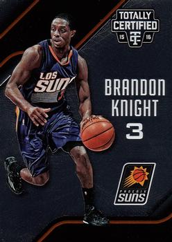 2015-16 Panini Totally Certified #20 Brandon Knight Front