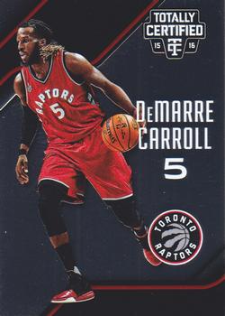 2015-16 Panini Totally Certified #22 DeMarre Carroll Front