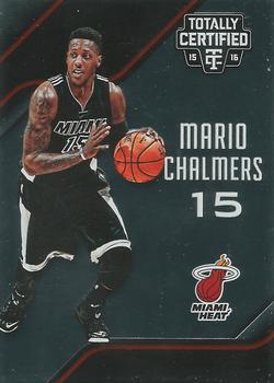 2015-16 Panini Totally Certified #23 Mario Chalmers Front