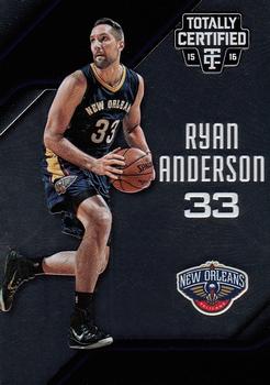 2015-16 Panini Totally Certified #37 Ryan Anderson Front