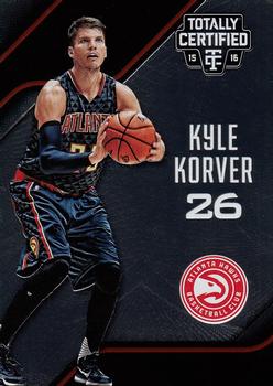2015-16 Panini Totally Certified #61 Kyle Korver Front