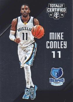 2015-16 Panini Totally Certified #93 Mike Conley Front