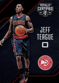 2015-16 Panini Totally Certified #144 Jeff Teague Front