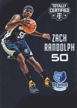 2015-16 Panini Totally Certified #146 Zach Randolph Front