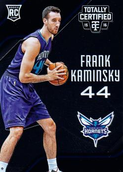 2015-16 Panini Totally Certified #162 Frank Kaminsky Front