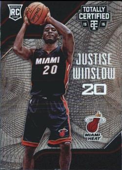 2015-16 Panini Totally Certified #172 Justise Winslow Front