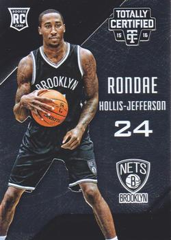 2015-16 Panini Totally Certified #189 Rondae Hollis-Jefferson Front