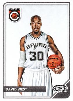 2015-16 Panini Complete #22 David West Front