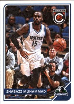 2015-16 Panini Complete #63 Shabazz Muhammad Front