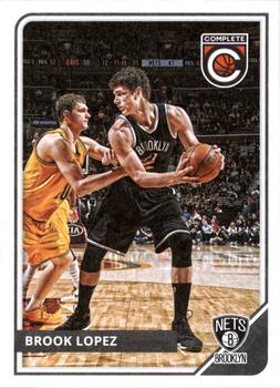 2015-16 Panini Complete #122 Brook Lopez Front