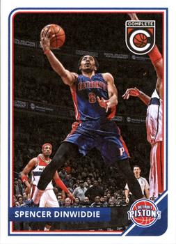 2015-16 Panini Complete #223 Spencer Dinwiddie Front