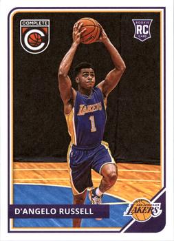 2015-16 Panini Complete #330 D'Angelo Russell Front