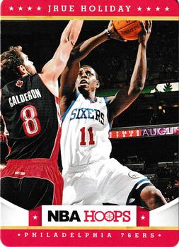 2012-13 Hoops Taco Bell #17 Jrue Holiday Front